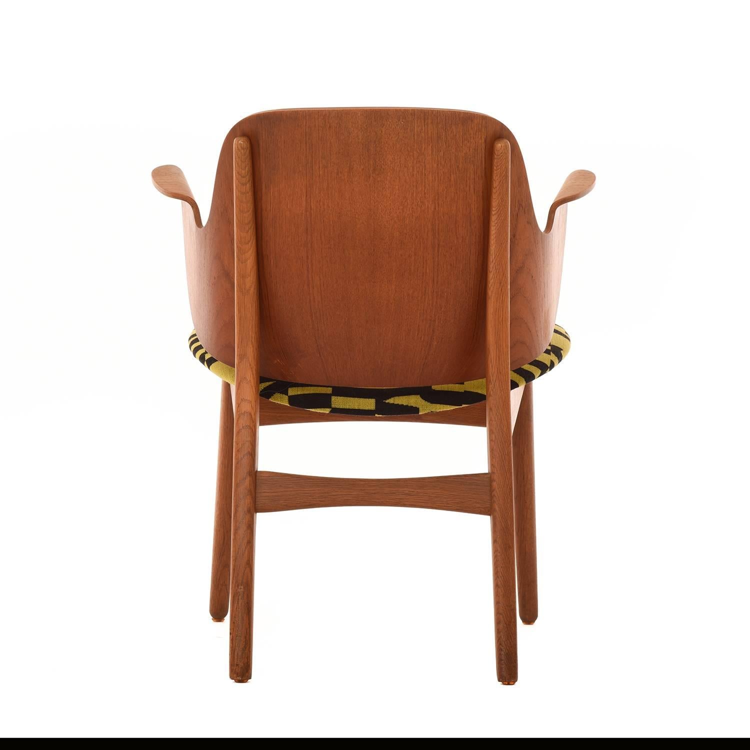 Scandinavian Modern Danish Modern Bentwood Side Chair