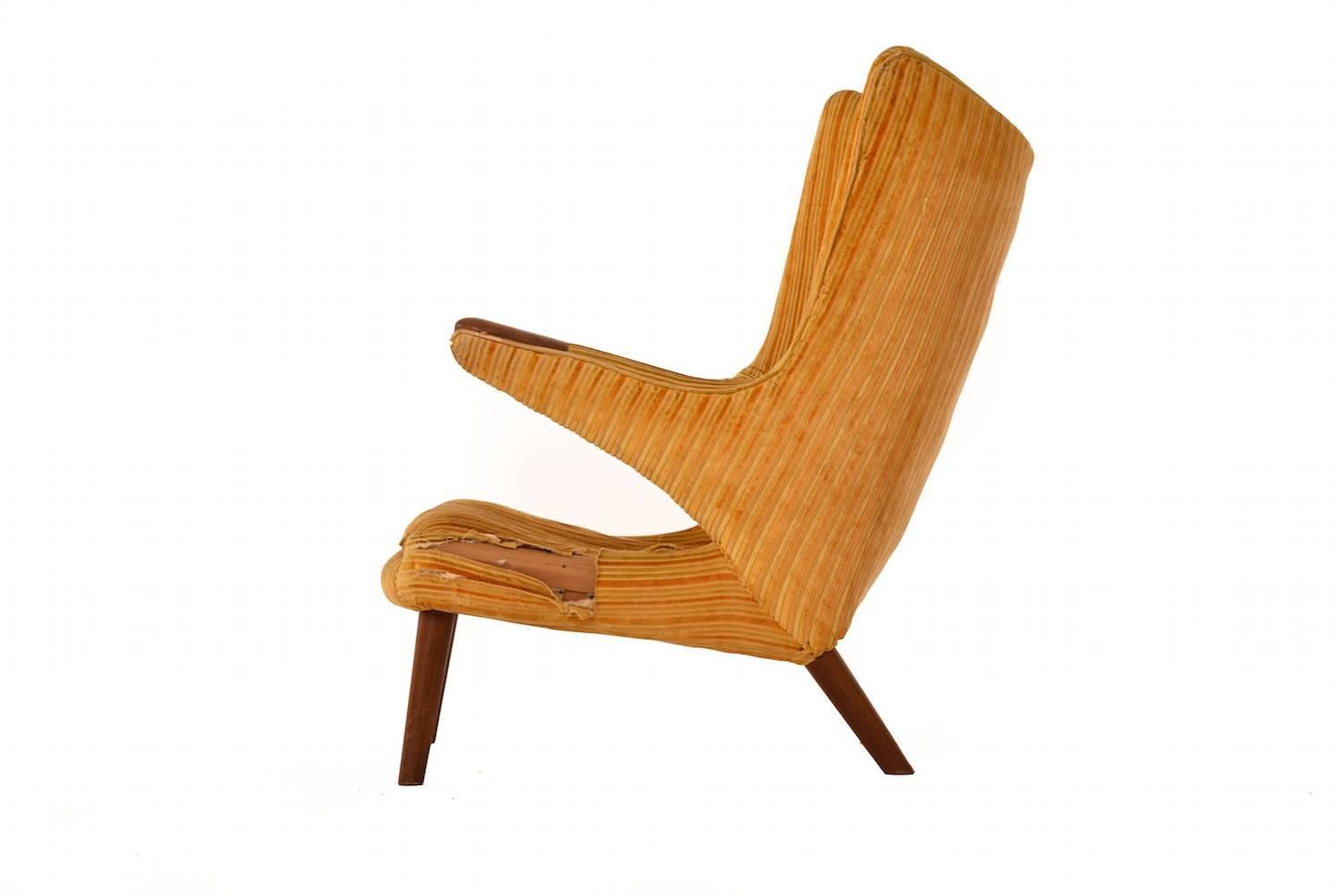 Hans J. Wegner's Bamsestol lounge chair affectionately coined the 