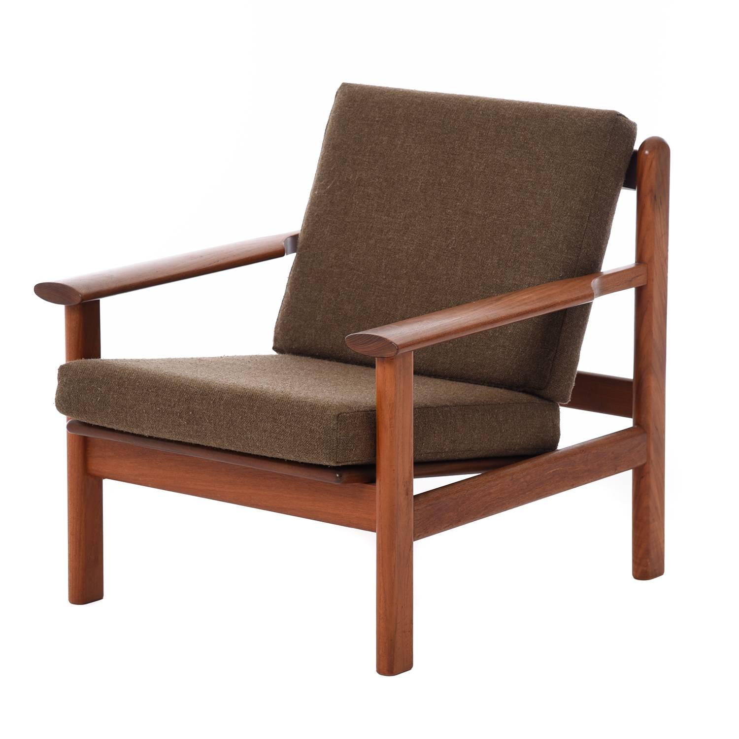 Danish Modern Volther Lounge Chair In Excellent Condition In Minneapolis, MN