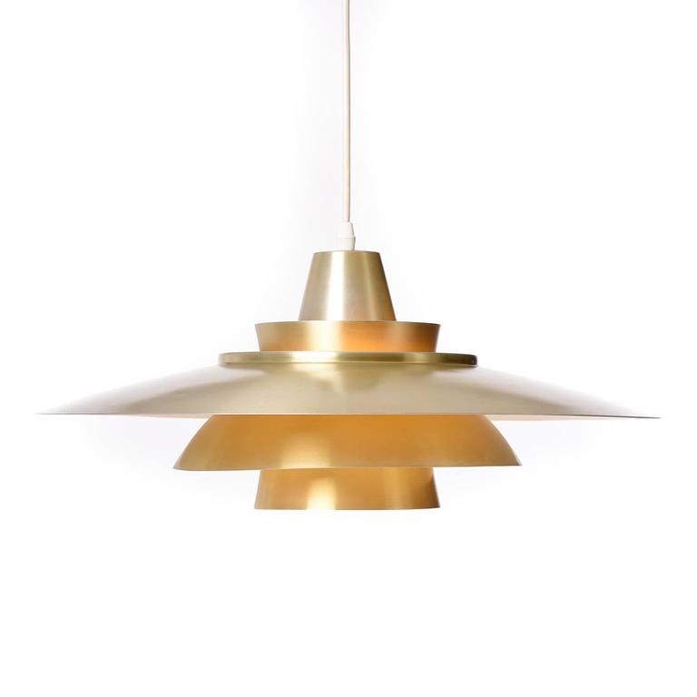 Danish Modern Pendant Light at 1stDibs