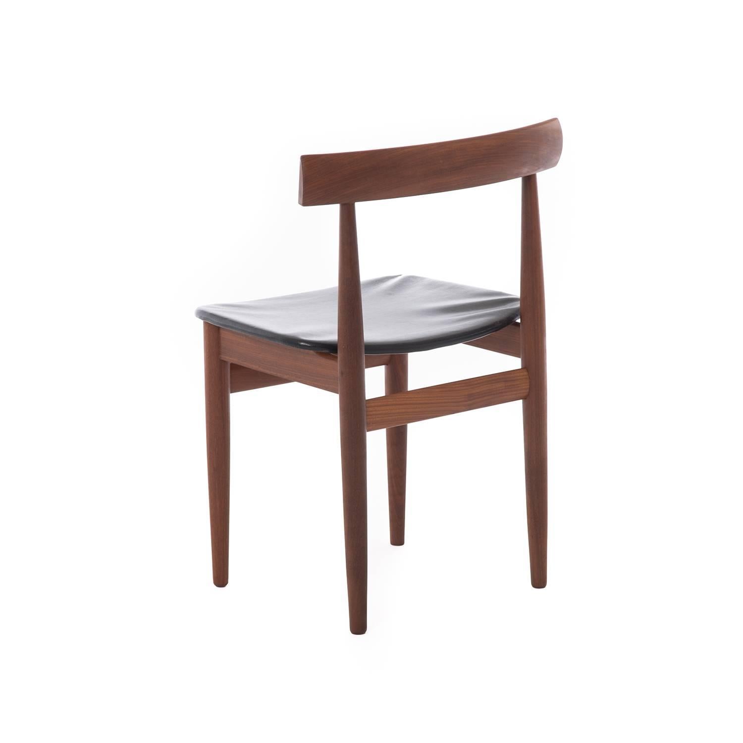 Scandinavian Modern Danish Modern Roundette Dining Table and Chairs