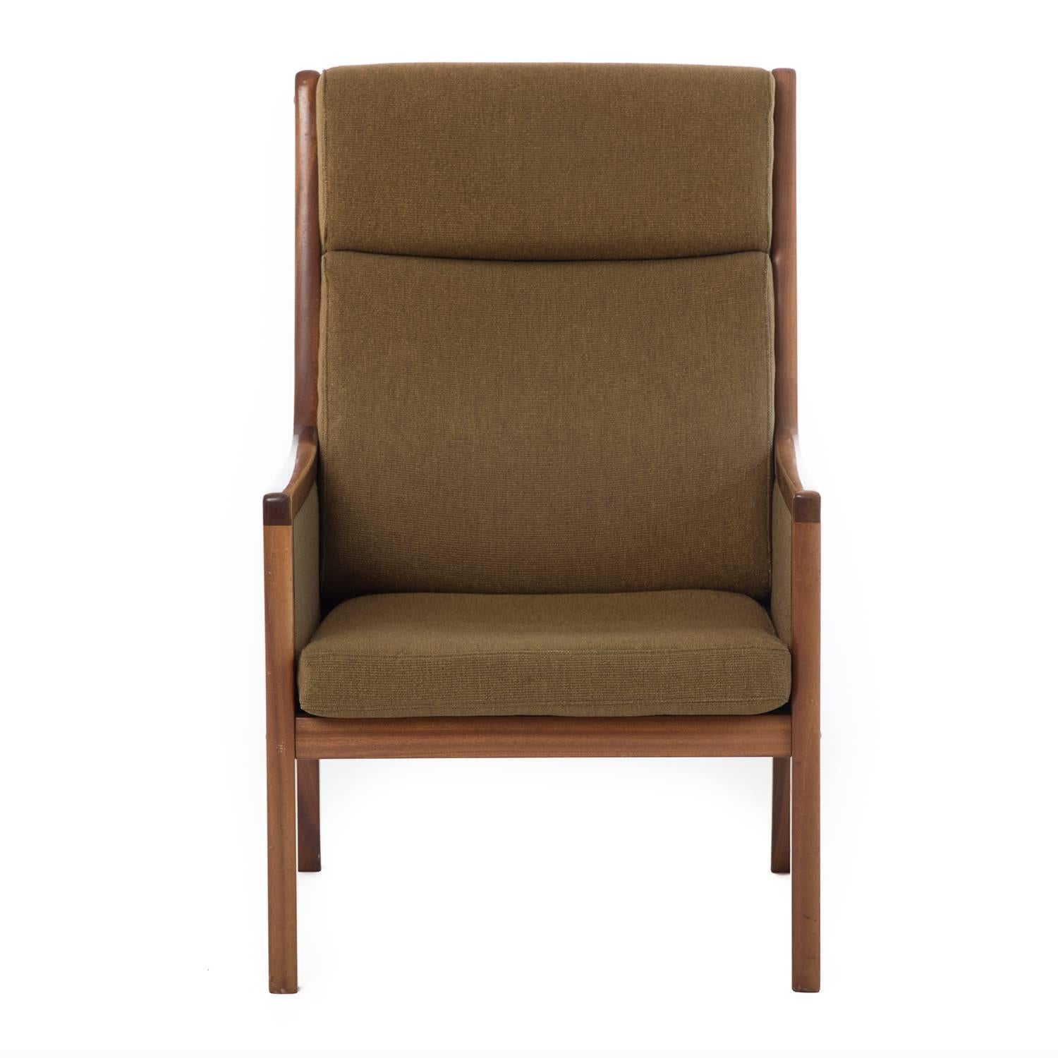 Danish Modern Wanscher Lounge Chair