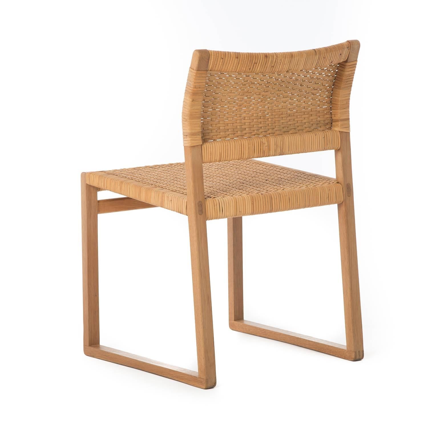 Danish Mogensen Sled Based Chair