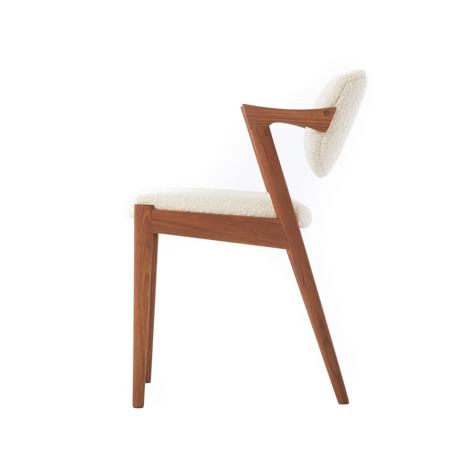 Scandinavian Modern Z-Chair Danish Modern Armchair by Kai Kristiansen