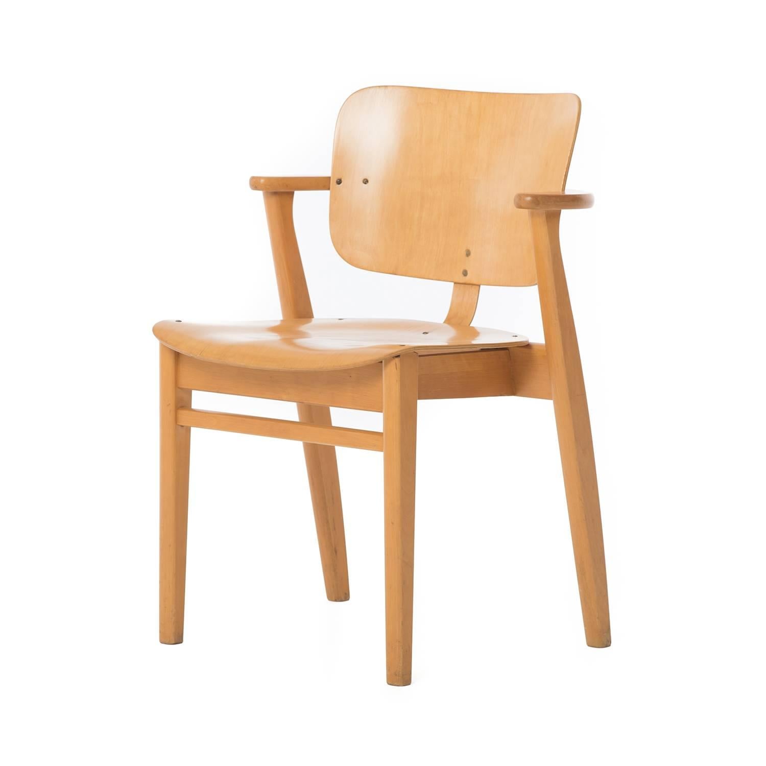 Danish Birch Tapiovaara Dining Chair Set
