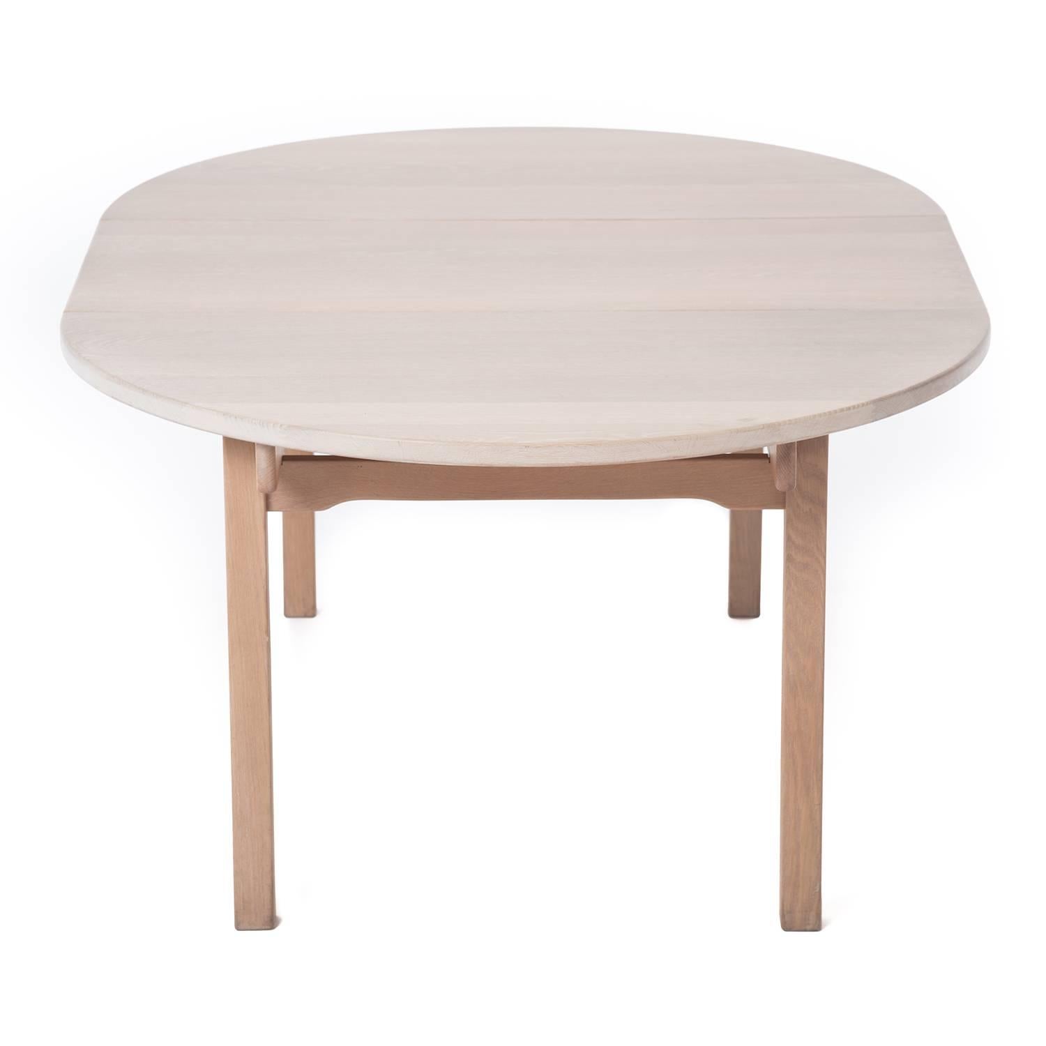 white oak dining table modern