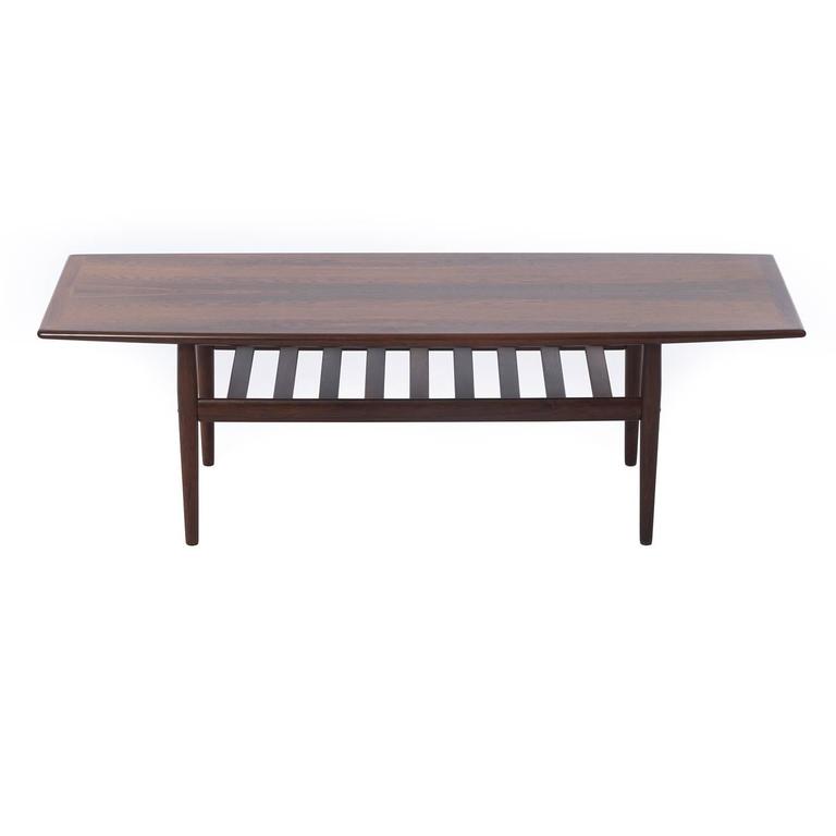 Danish Modern Rosewood Coffee Table With Shelf For At 1stdibs - Danish Coffee Table With Shelf Danish Modern Rosewood Coffee Table With Shelf For At 1stdibs - Danish Coffee Table With Shelf