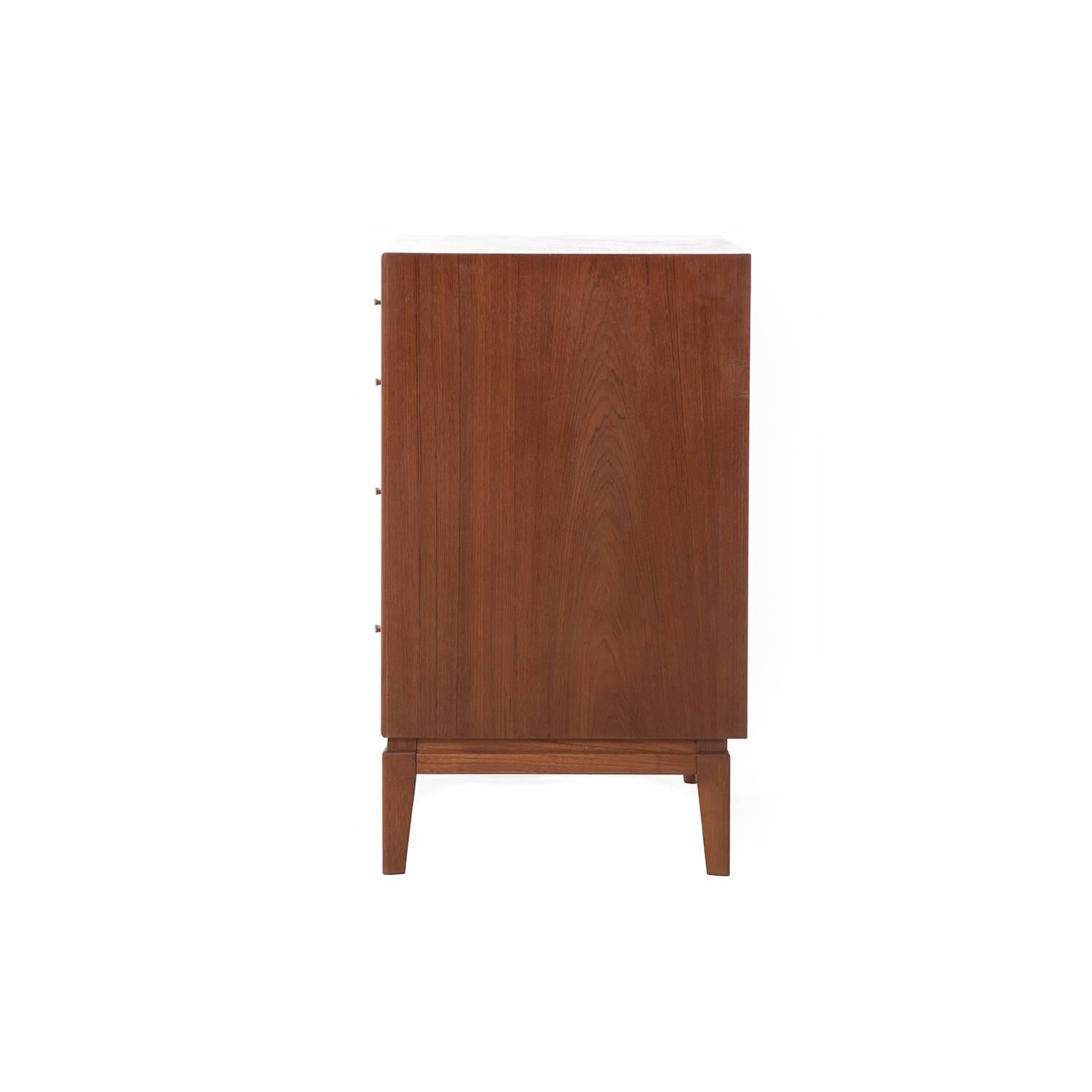 Scandinavian Modern Danish Modern Four-Drawer Dresser