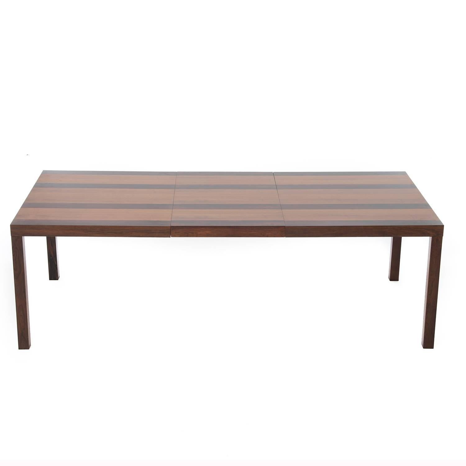 modern butcher block dining table