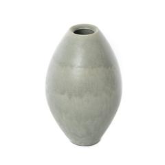 Large Dove Grey Egg Vase