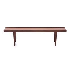 Danish Modern Sled Base Coffee Table