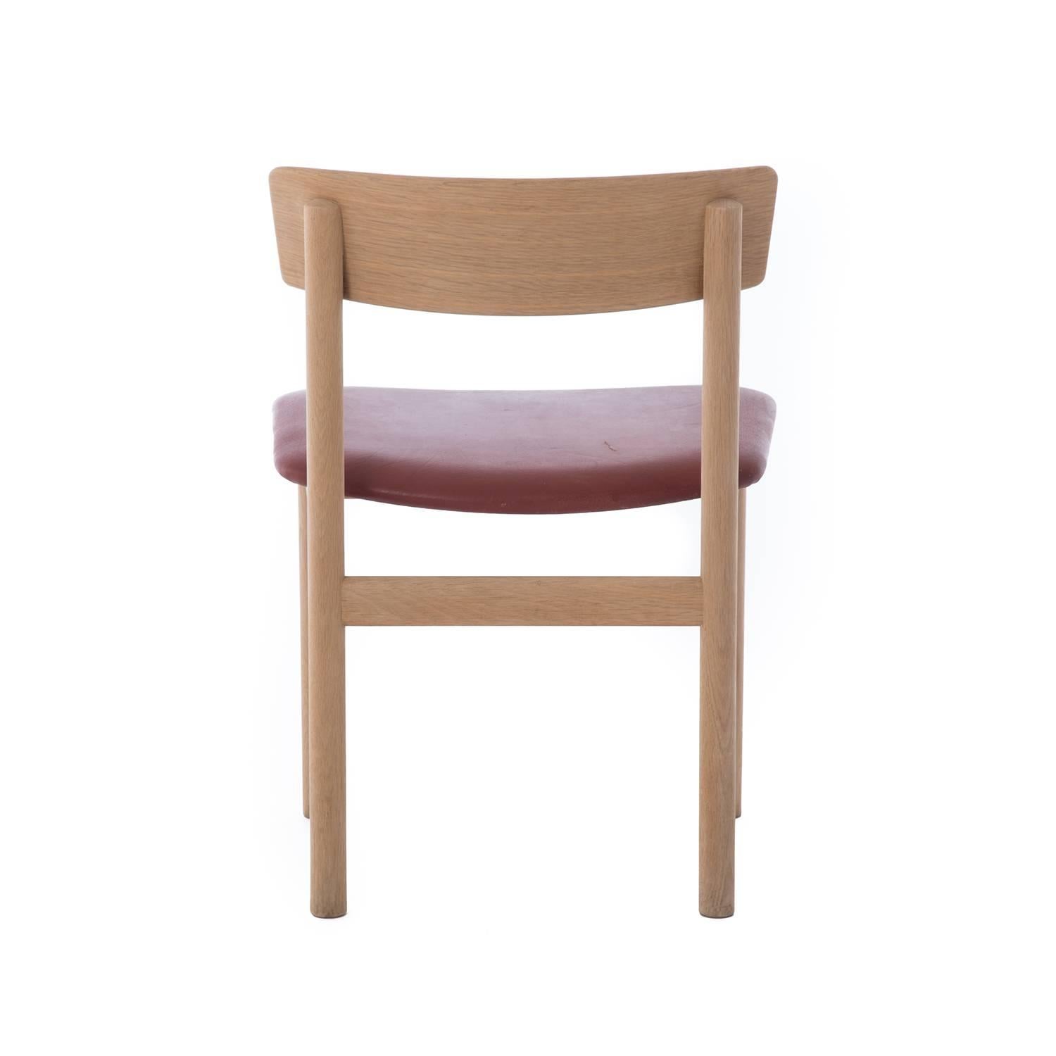20th Century Danish Modern Dining Chairs Set of Eight
