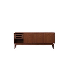 Danish Modern Arne Hovmand-Olsen Low Teak Credenza