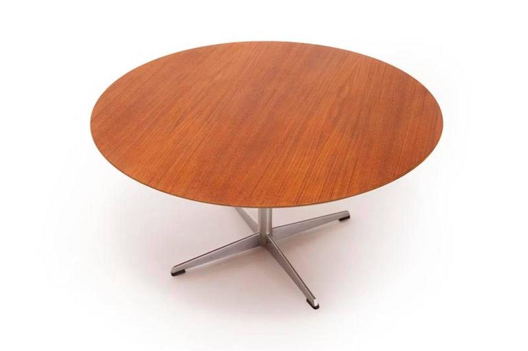 Vintage Danish Modern Coffee Or Cocktail Table By Arne Jacobson At 1stdibs