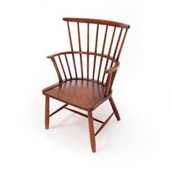 Vintage Danish Modern Windsor Chair