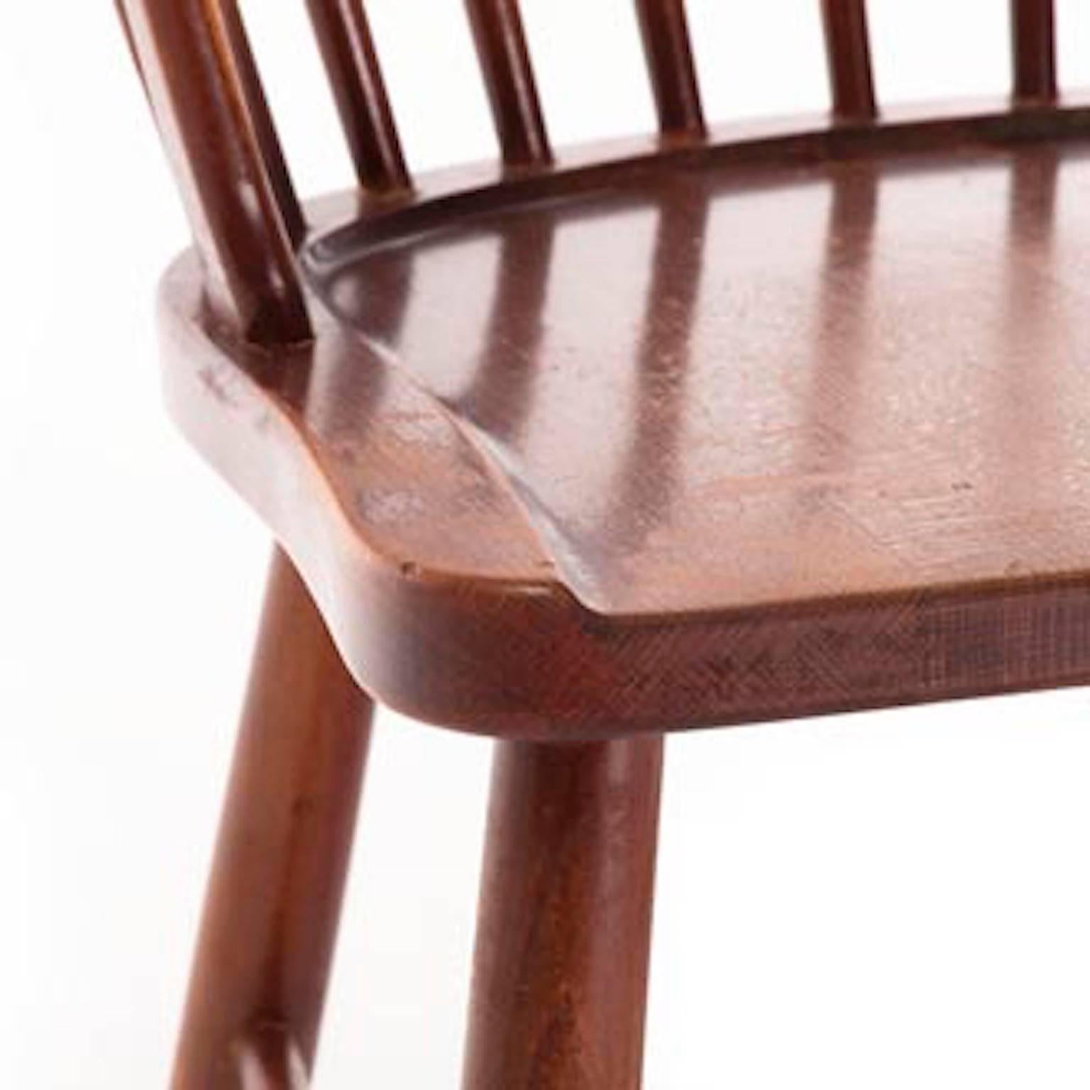 Scandinavian Modern Vintage Danish Modern Windsor Chair