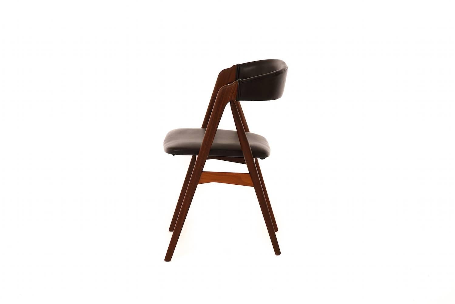 Oiled Danish Modern Dining Chairs