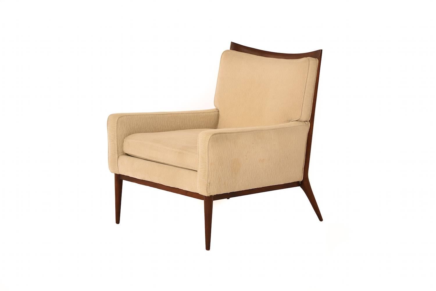 Oiled American Mid-Century Modern Armchair, Paul McCobb For Sale