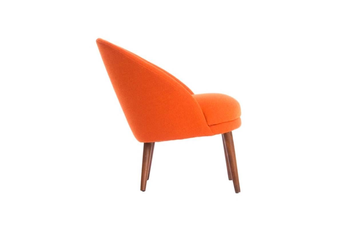Scandinavian Modern Danish Modern Slipper Chair