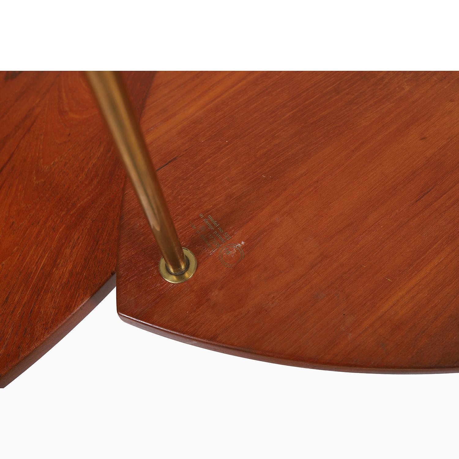 Scandinavian Modern Modular 'Pinwheel' Coffee Table in Teak by Hvidt & Molgaard For Sale 1