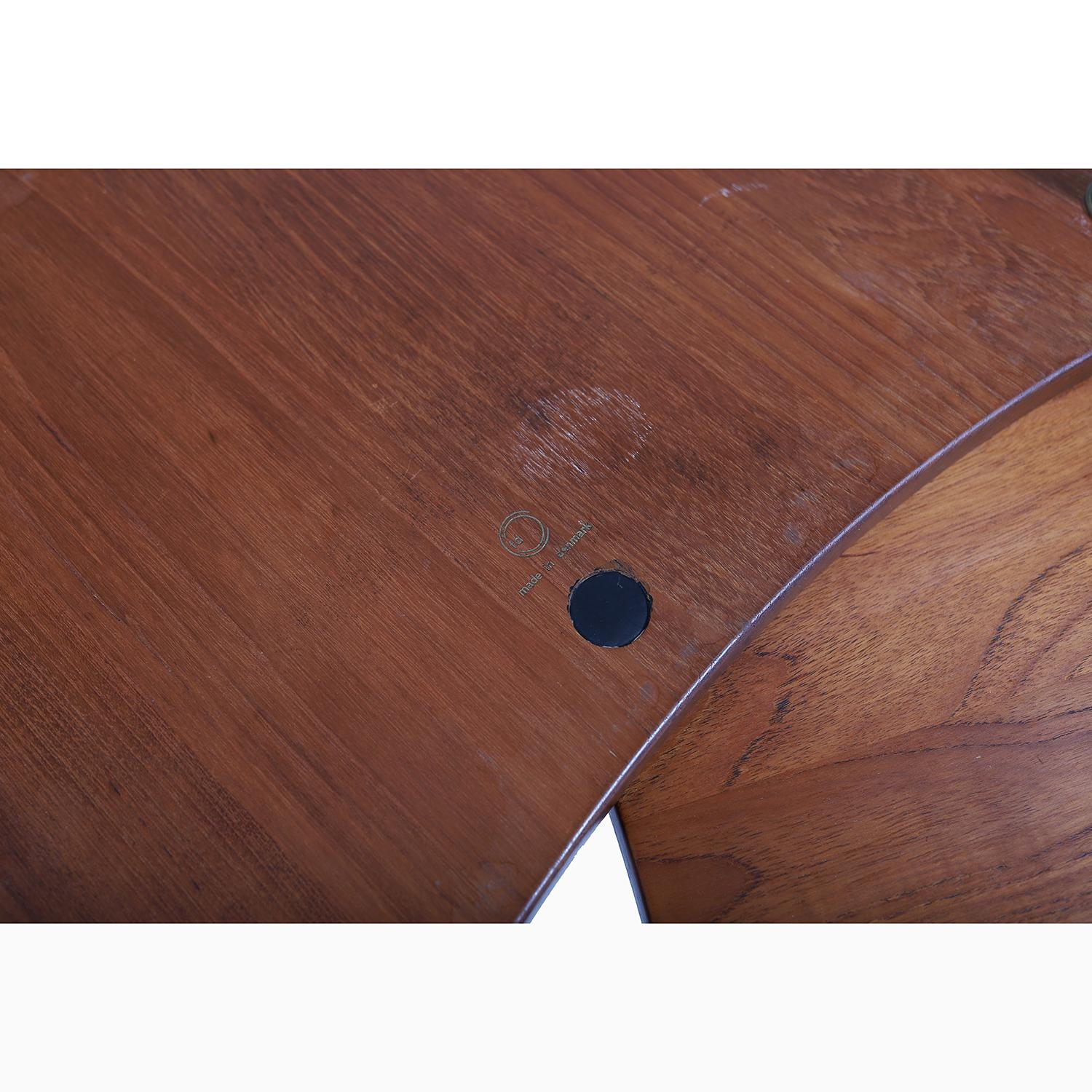 Scandinavian Modern Modular 'Pinwheel' Coffee Table in Teak by Hvidt & Molgaard For Sale 2