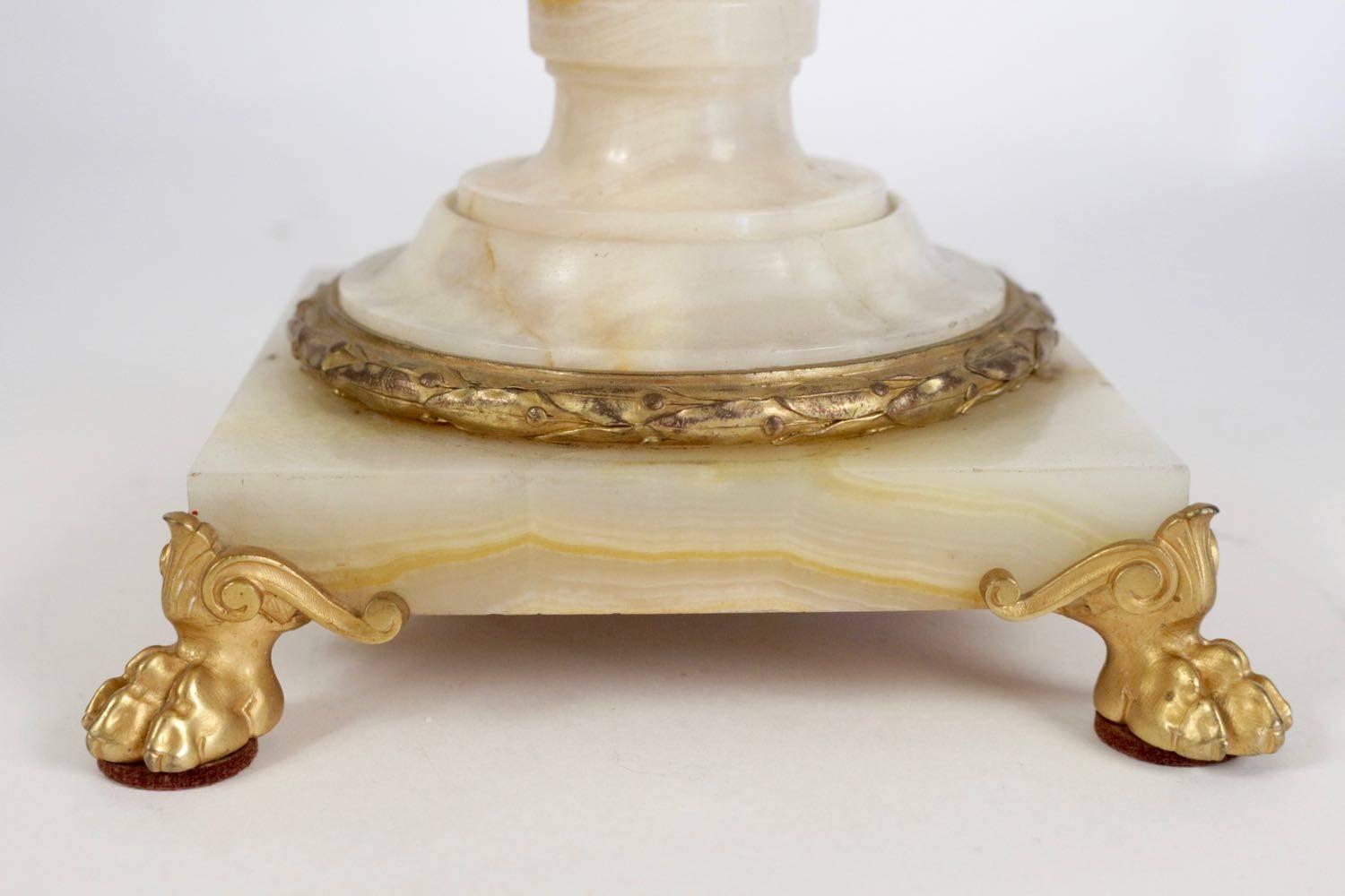 Late 18th Century Beautiful Coupe in Onyx and Gold Gilt Bronze, Napoleon III in the Empire Style