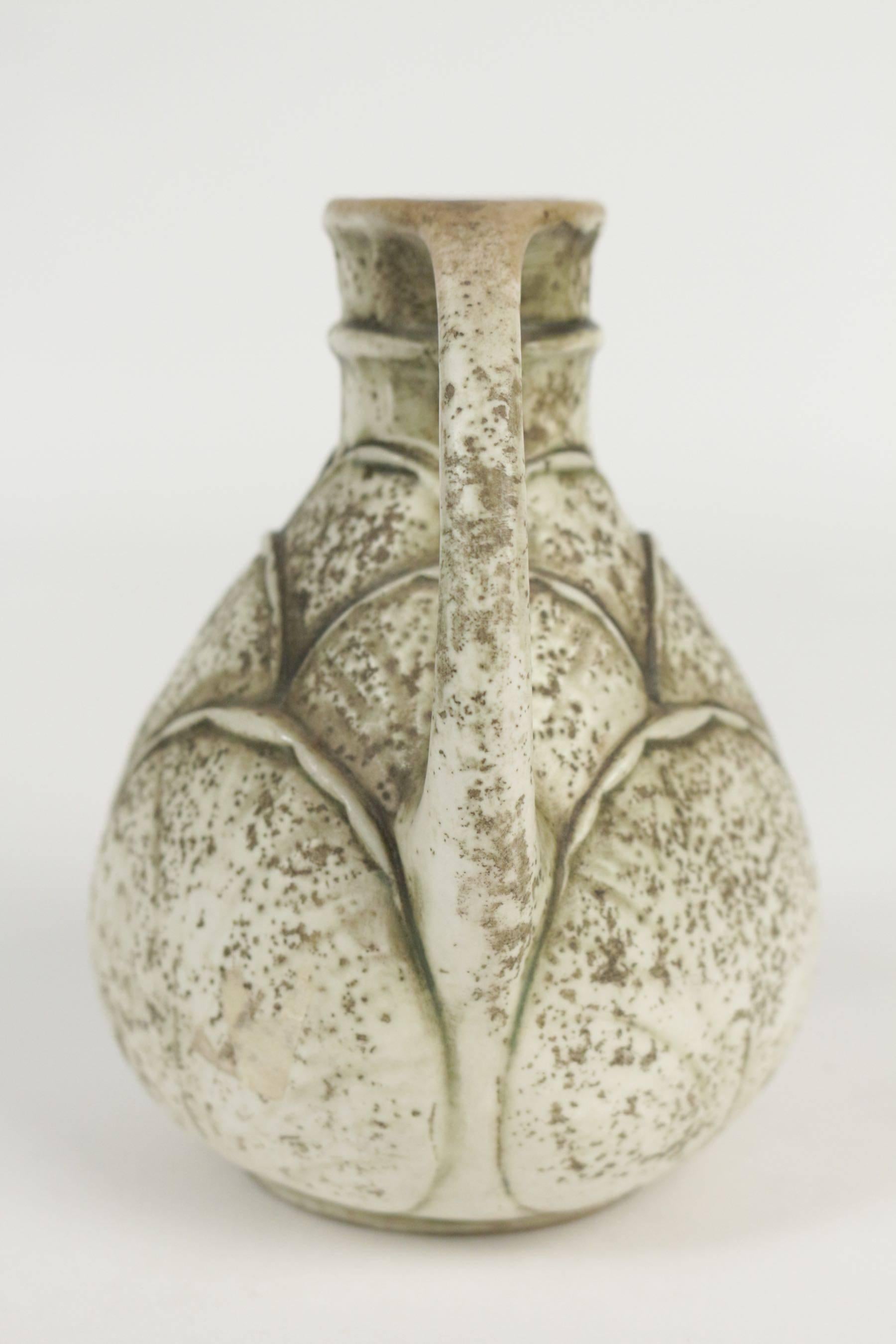 French Amphora Vase Shaped like a Cauliflower, Viennese, Austria