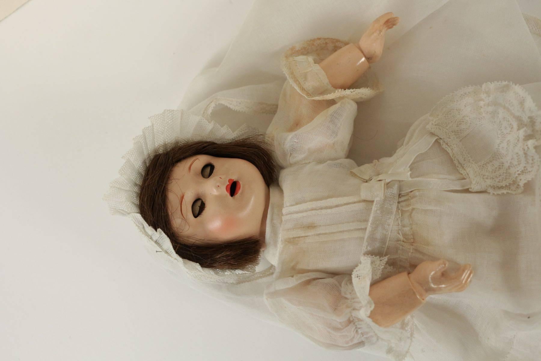 Doll from the Beginning of the 20th Century Dressed for Sunday 1