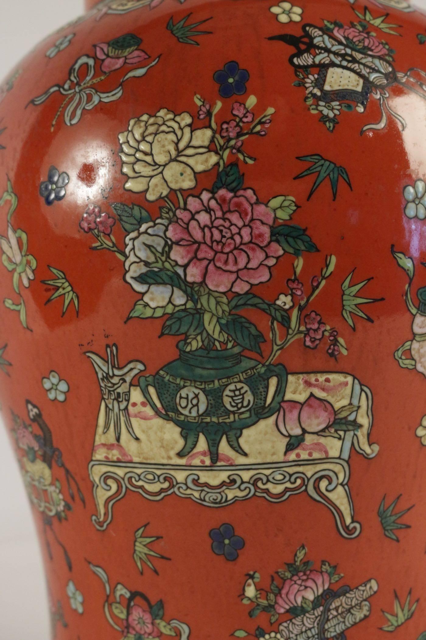 Céramique Vase chinois du début du XXe siècle en vente