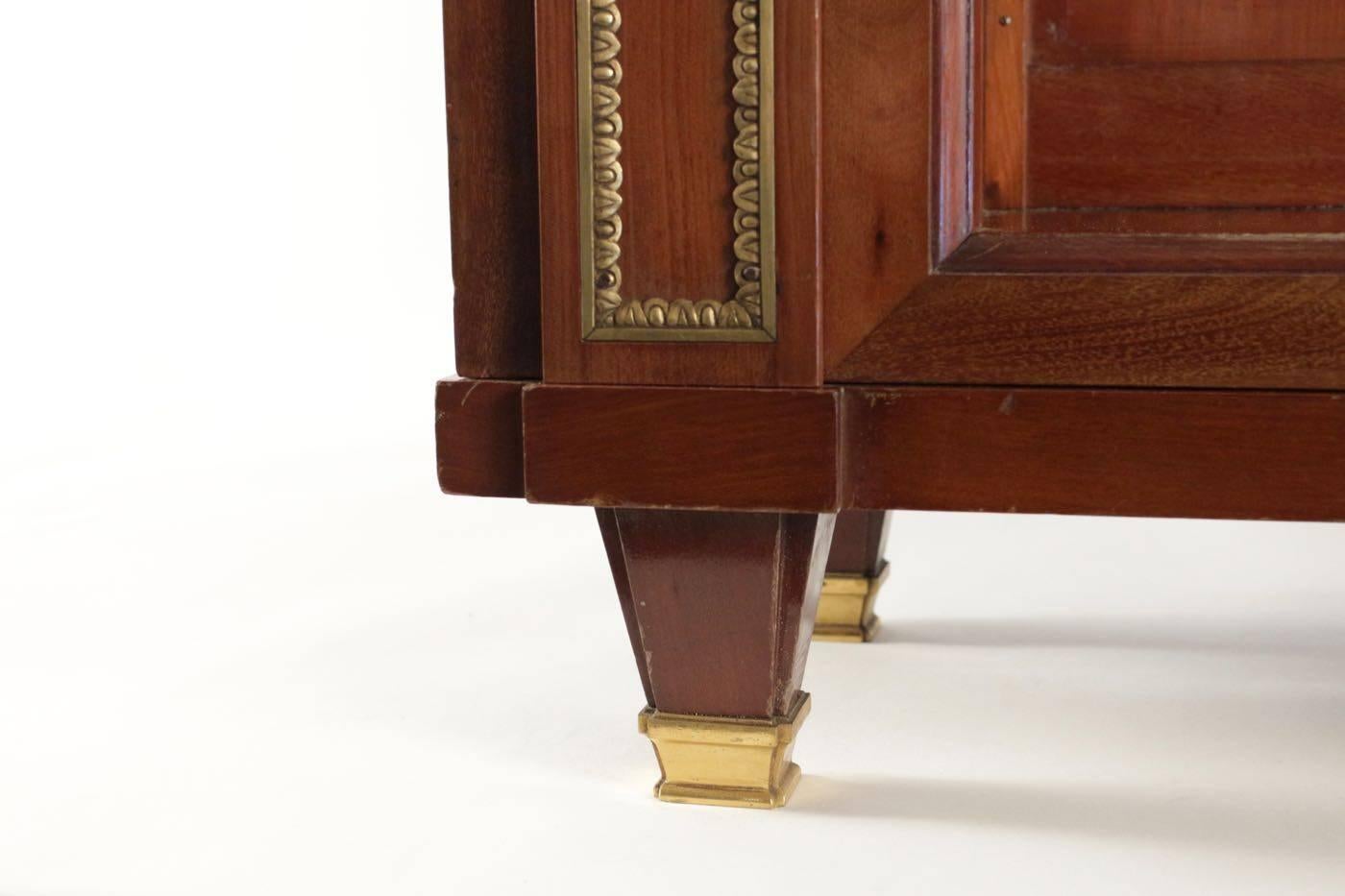 French Bookcase with Secret Compartment, 19th Century