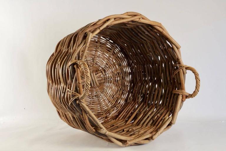 LargeScale Basket for Logs and Kindling at 1stDibs
