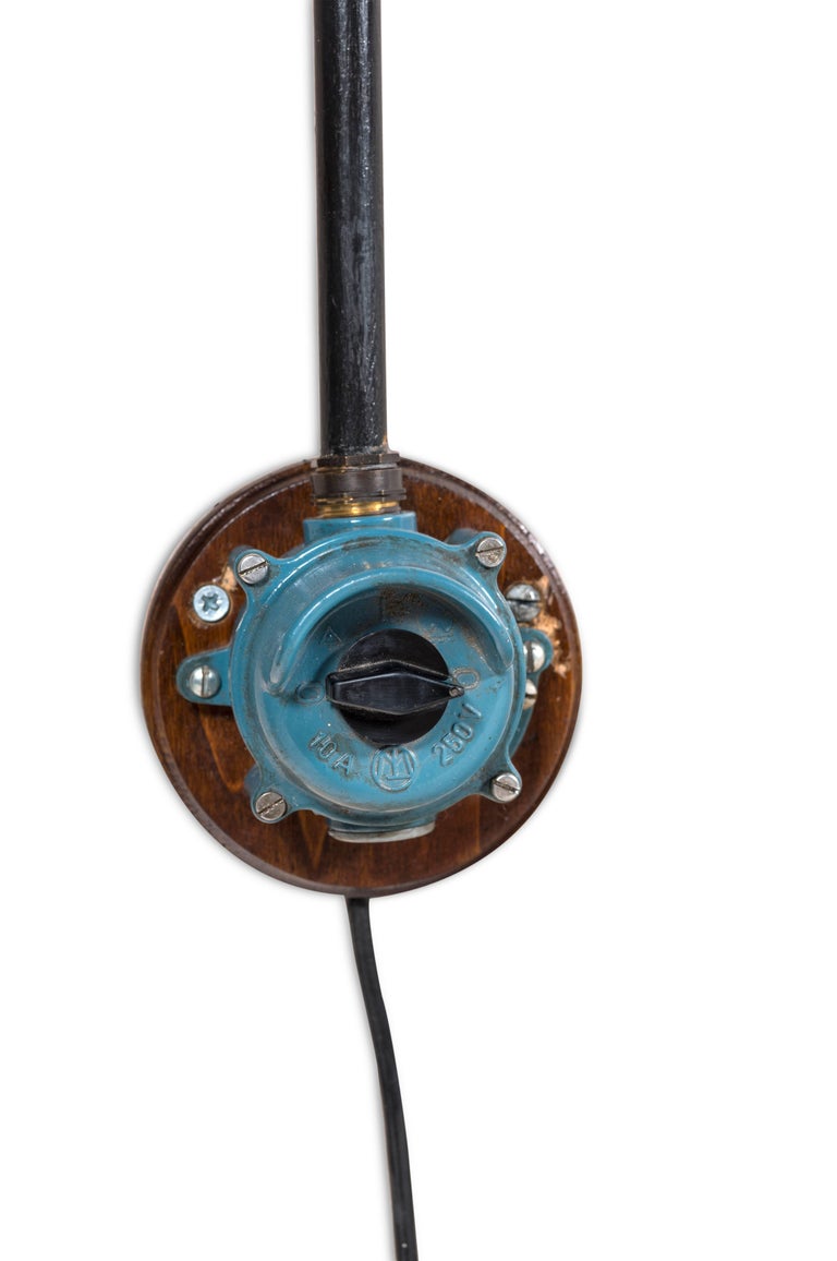 Wall Architect Lamp, Double, Swivel, Model 1900 For Sale at 1stdibs