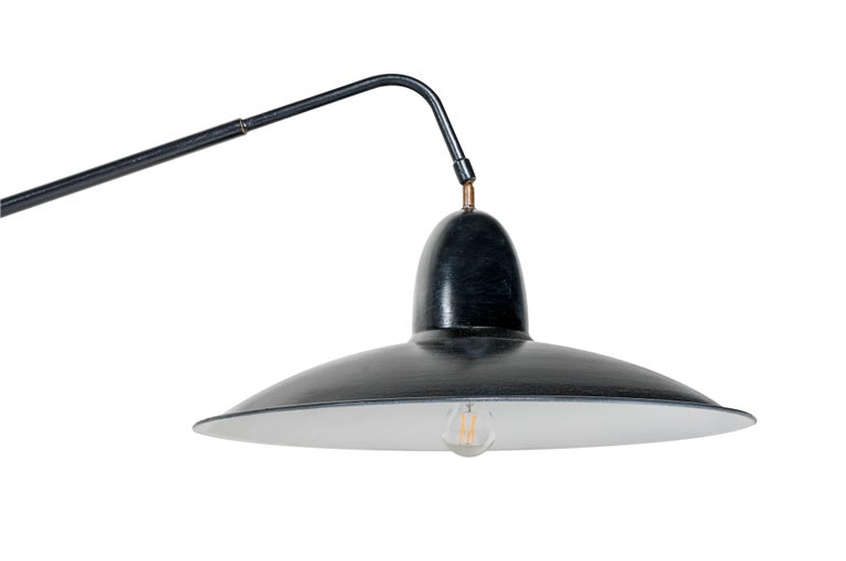 Wall Architect Lamp, Double, Swivel, Model 1900 For Sale at 1stdibs