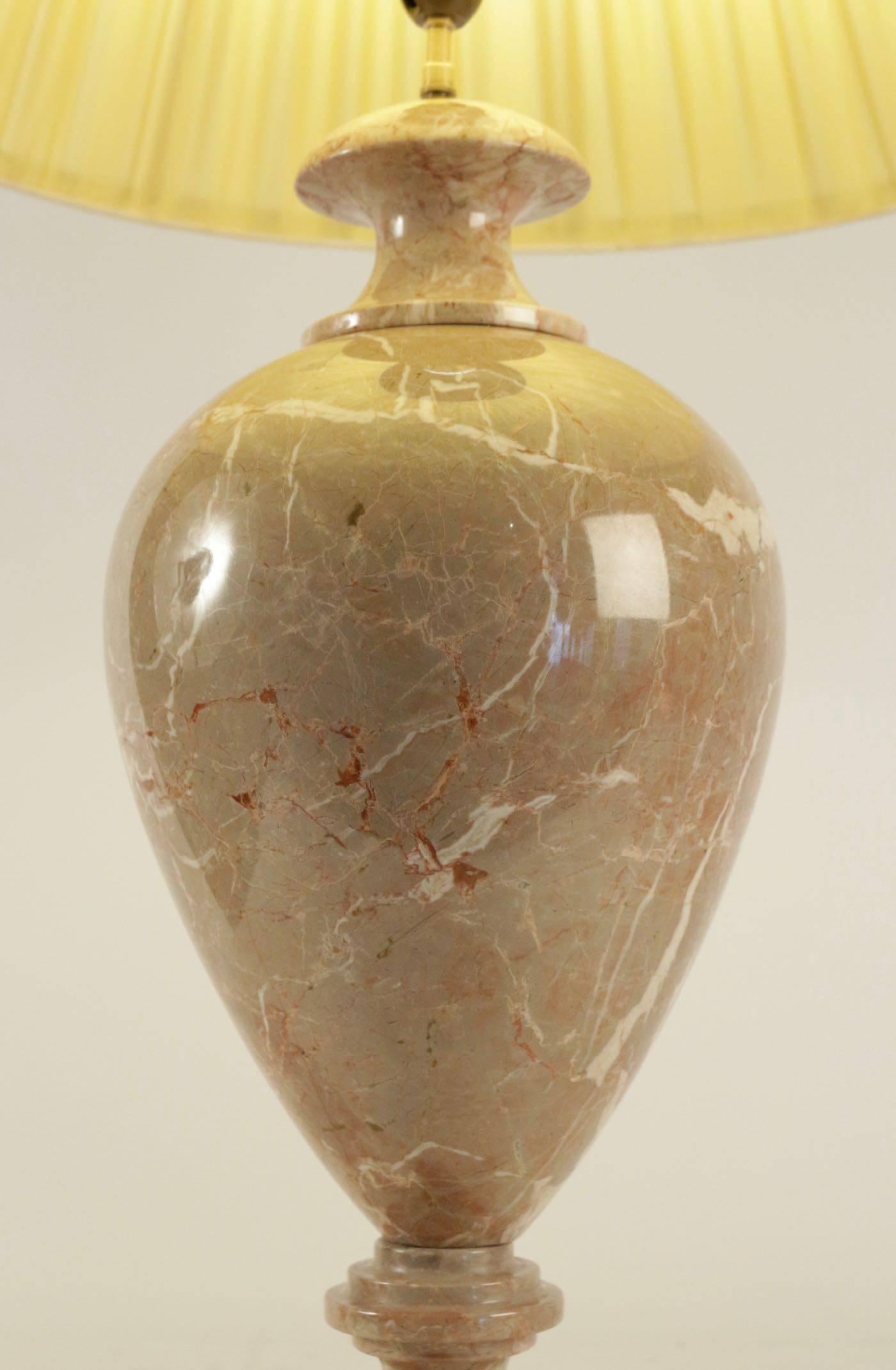 Napoleon III Marble Lamp, 20th Century For Sale