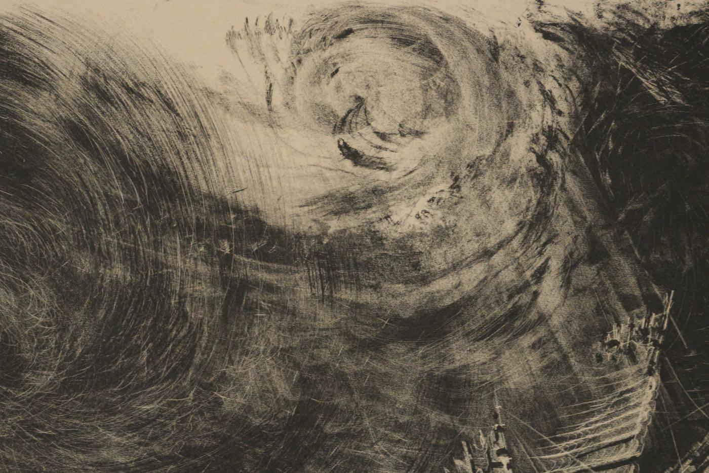 Original-Lithographie von Clayette im Zustand „Gut“ im Angebot in Saint-Ouen, FR