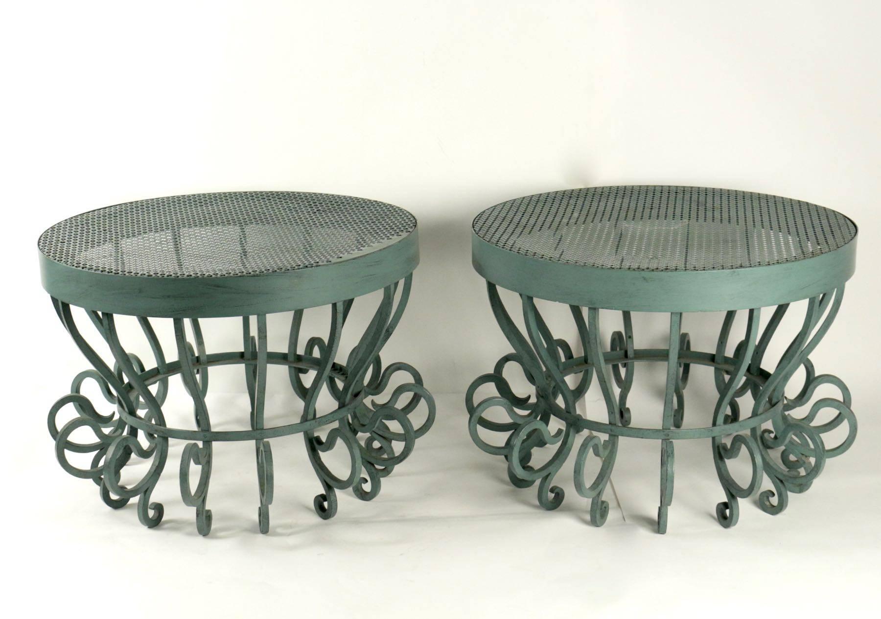 Pair of Very Elegants Coffee Table Bases from the 20th Century 1