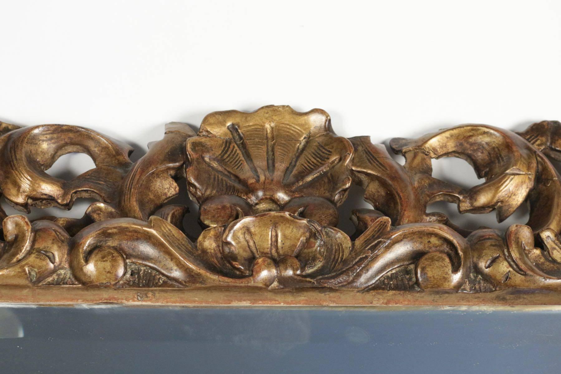 carved napoleon iii mirror