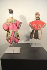 Pair of Asian Marionettes from the 19th Century