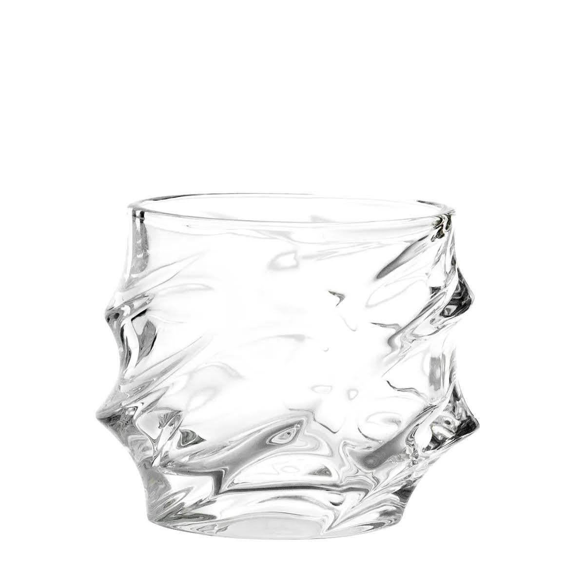 French Set of Two 1920s-Style Crystal Decanters and Eight Glasses. For Sale