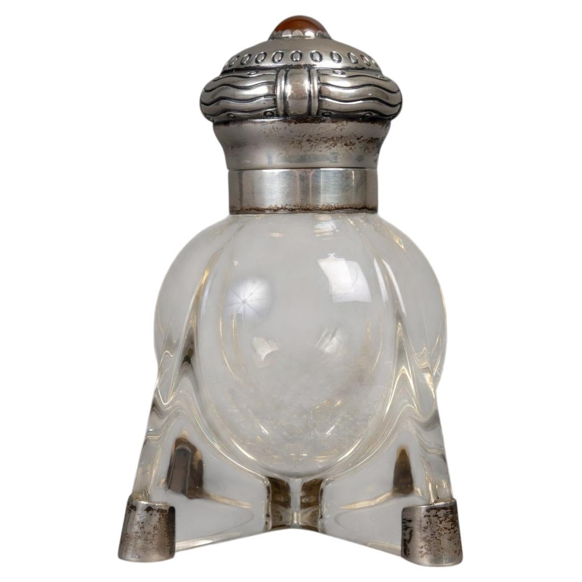 Art Nouveau Inkwell, Denmark, Circa 1920. For Sale
