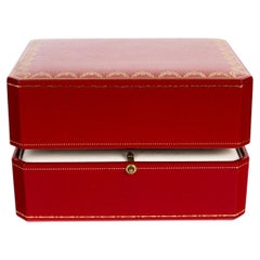Watch Box From Cartier With Its Cardboard Packaging, 1990.