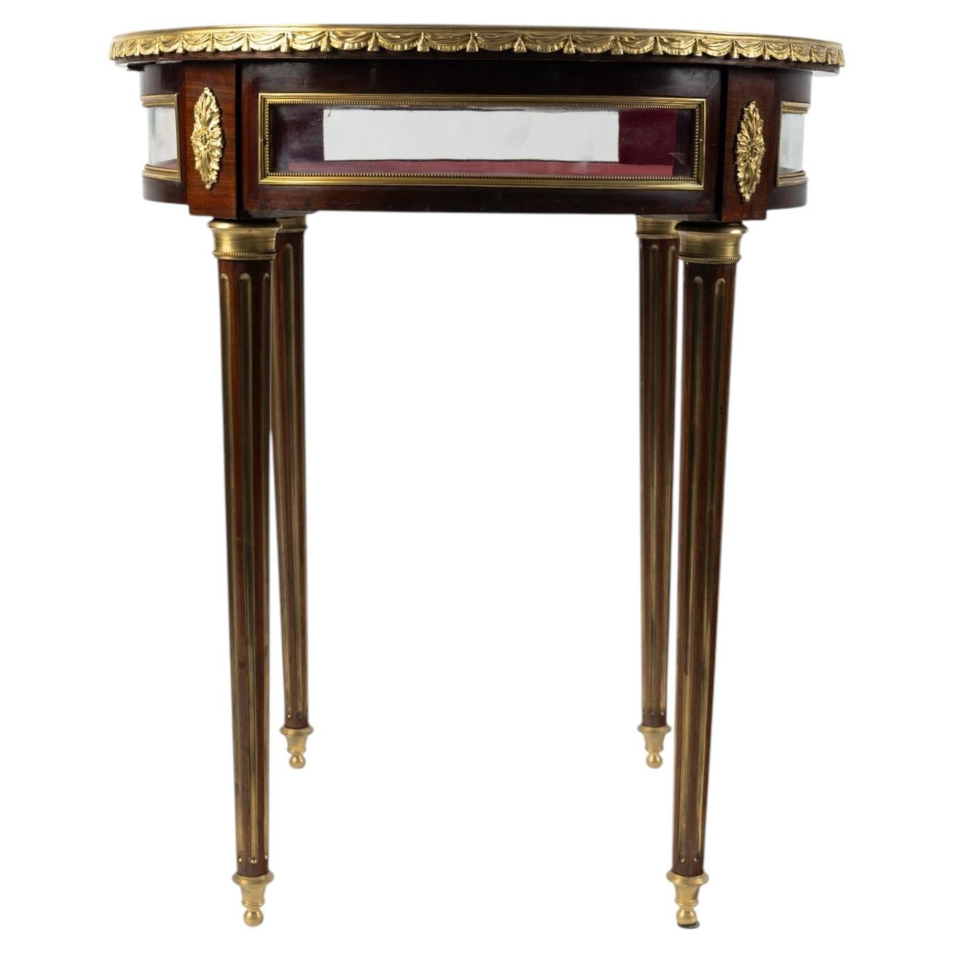 Early 20th Century Louis XVI Style Display Table. For Sale