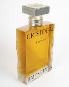 Giant, Large-Scale Cristobal Perfume Bottle by Balenciaga, 20th Century.
