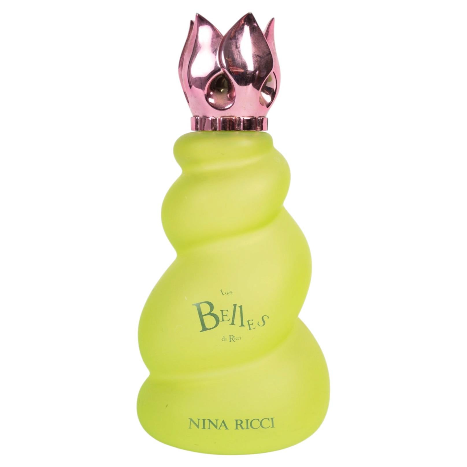 Giant, Large-Scale Perfume Bottle for “Belles” by Nina Ricci, 20th Century. For Sale