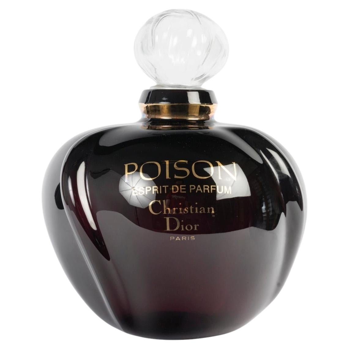 Giant, Large Scale Poison Perfume Bottle by Christian Dior, 20th Century. For Sale
