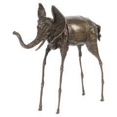 Bronze Sculpture, in the Style of Salvador Dalí.