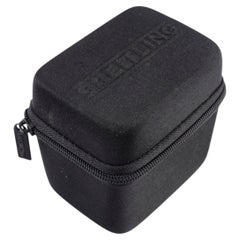 Fabric Watch Box for a Breitling Watch, With Foam Watch Insert, Circa 1990.