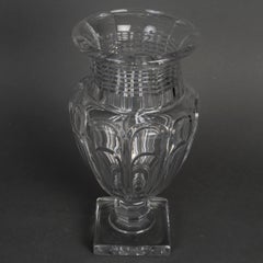 Crystal Vase, Early 20th Century, Baccarat.