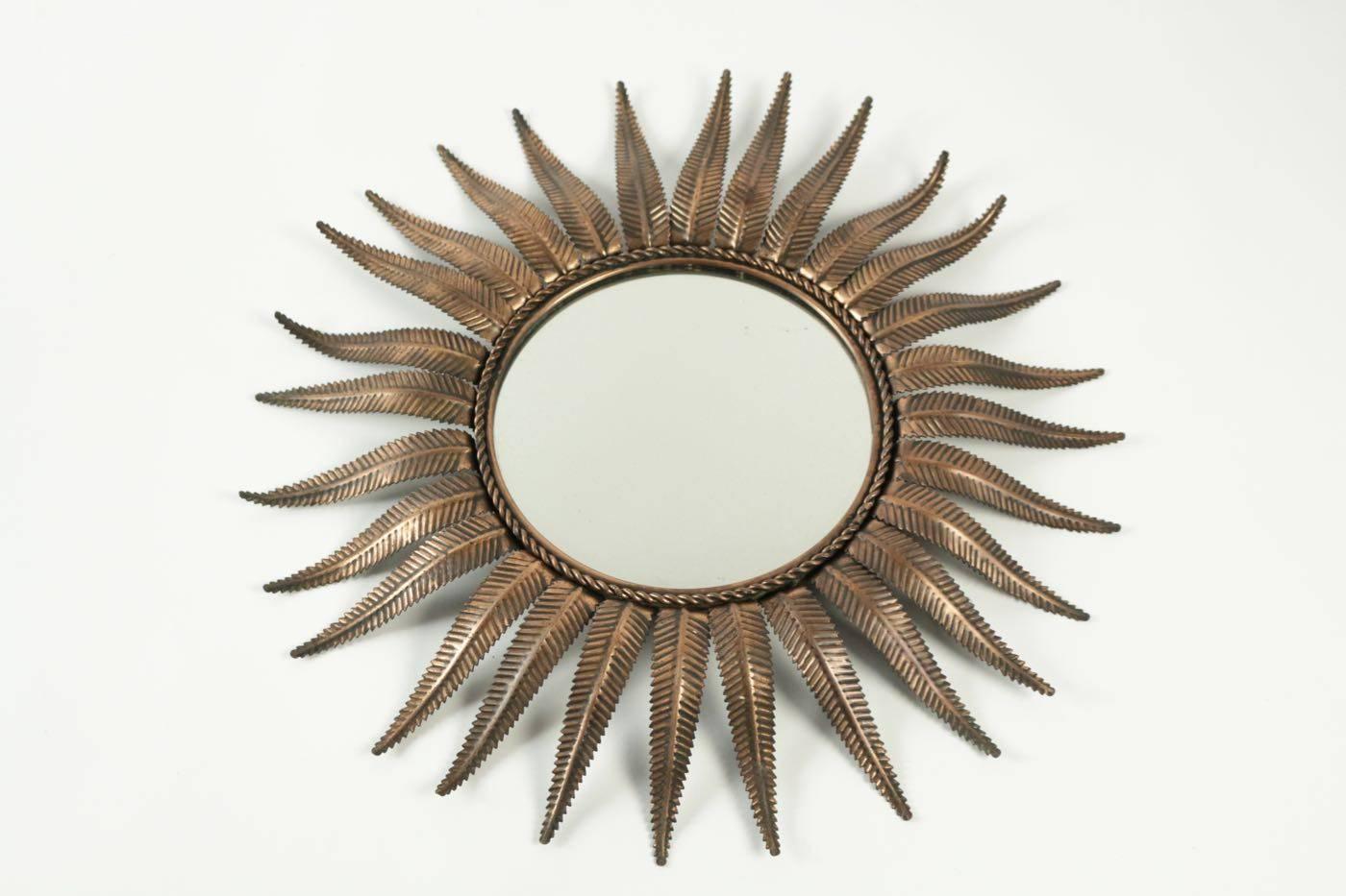 Mid-20th Century Mirror, Sun, 1960