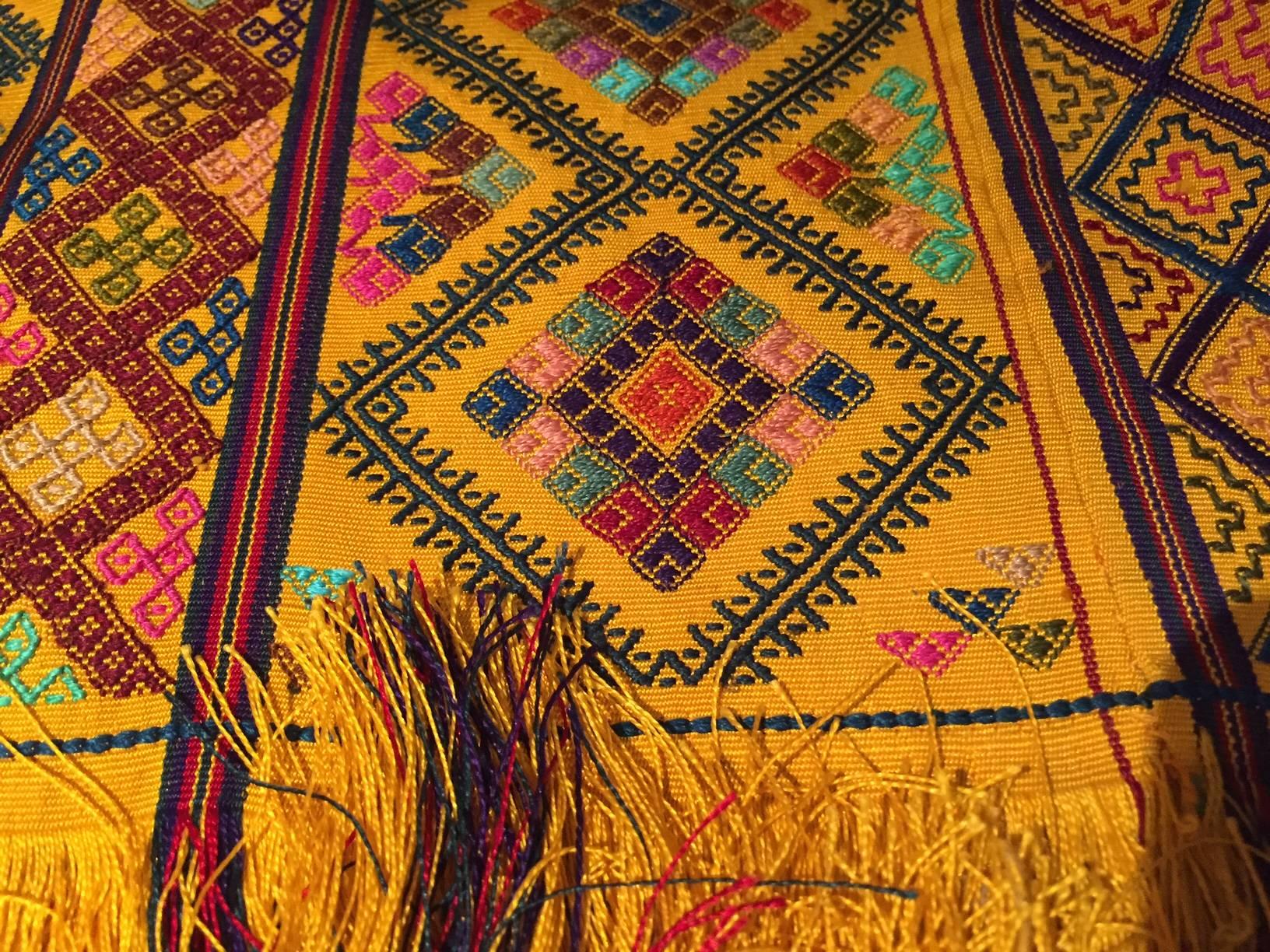 Other Bhutanese Silk Woven Kira Textile, from the Royal Weavers of Bhutan